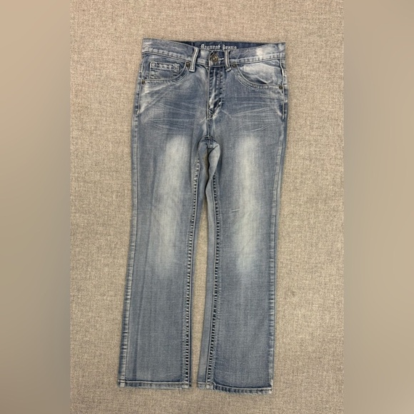 Boy’s Request Jeans Size 14 Straight 0073 - Picture 3 of 9